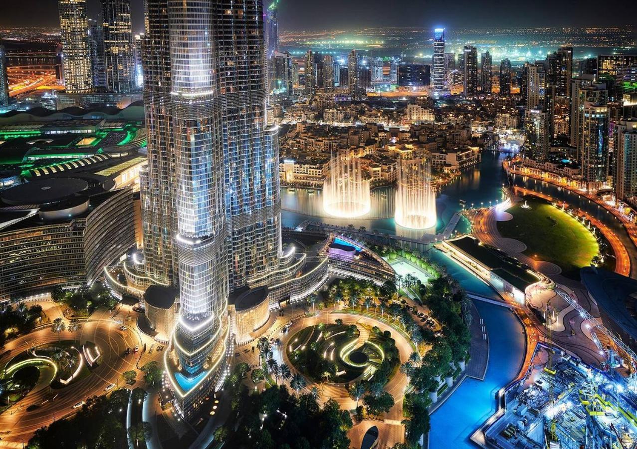 First Class 3Br With Full Burj Khalifa And Fountain View Дубай Экстерьер фото