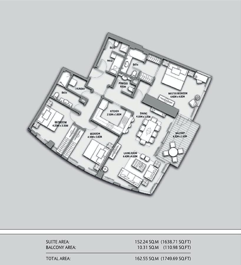 First Class 3Br With Full Burj Khalifa And Fountain View Дубай Экстерьер фото